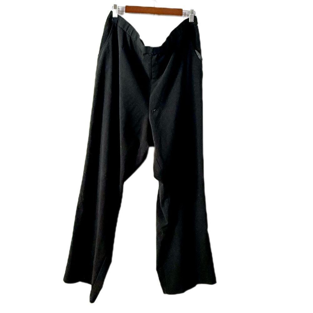 Kim Rogers Black Wide-Leg‎ Dress Pants